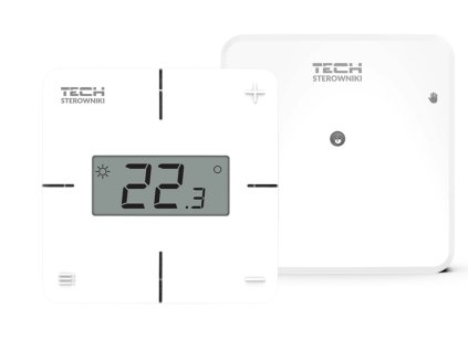 EU-T-2x WiFi - Bezdrôtový dvojpolohový izbový regulátor (termostat s čidlom vlhkosti) s WiFi