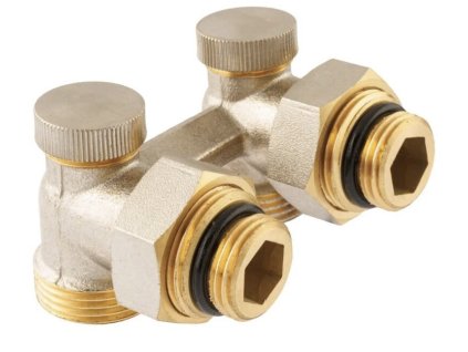 Radiátorový H Ventil Uzatvarací Rohový