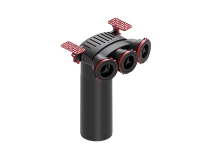 Ventilová výsustka rekuperace (3 x 75 mm)