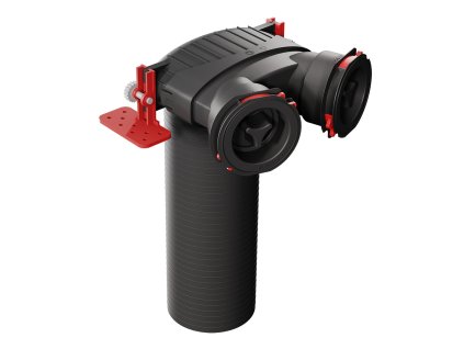 Ventilová výsustka rekuperace (2 x 90 mm)