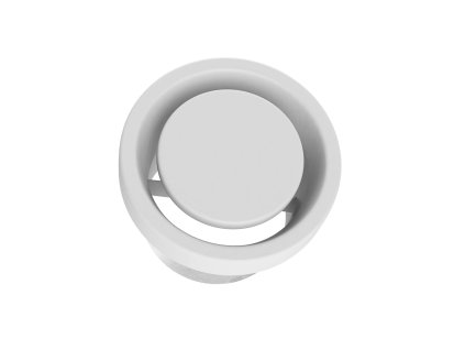 Odvodný tanierový ventil vzduchu rekuperácie / difúzor 125 mm