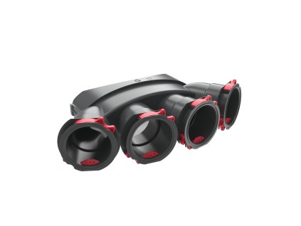 Přípojný modul 4 x 63 mm pro připojení flexibilního rekuperačního potrubí k rozdělovači