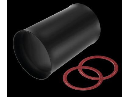Dvojité hrdlové spojení flexibilního rekuperačního potrubí 63 mm (s těsněním) - nátrubek