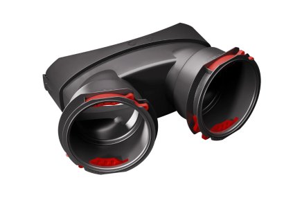 Přípojný modul 2 x 90 mm pro připojení flexibilního rekuperačního potrubí k rozdělovači