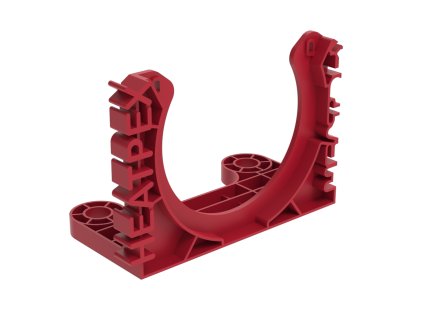 Příchytka rekuperačního flexibilního potrubí červená 75 mm (100 ks)