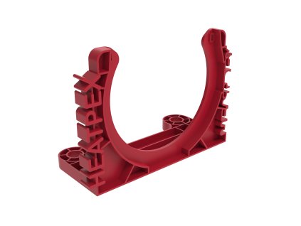 Příchytka rekuperačního flexibilního potrubí červená 90 mm (10 ks)