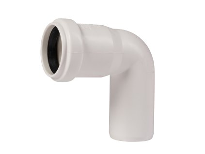 HT odpadní/kanalizační koleno DN 32 - úhel 87° - HTB - bílé