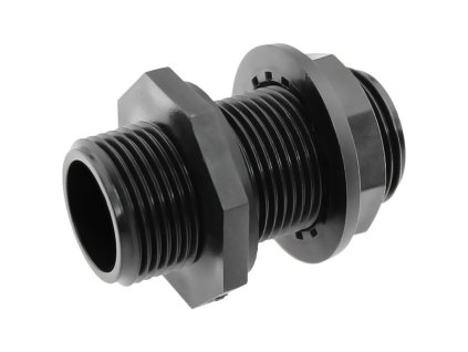 Prechod prírubový 5/4"x 5/4" s maticou a podložkou na nádrže - polypropylén