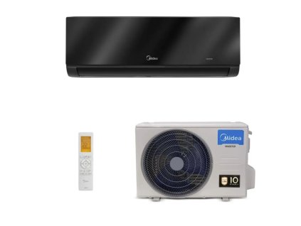 instalatershop.sk Midea XtremeSave nástenná klimatizácia Black Mirror