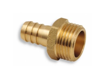 Mosadzný hadičník vonkajší závit 3/8" X 14