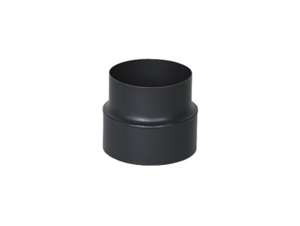 Oceľová komínová redukcia - priemer 150 / 120 mm, hrúbka steny rúry 1,5 mm, dymovod - hrubostenný