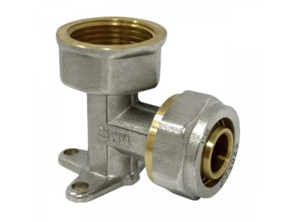Pex šrobovacie koleno nástenné 16 x 1/2"