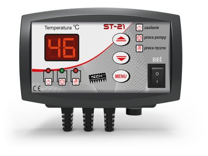 TECH EU-21 - Regulátor pre obehové čerpadlo ústredného kúrenia so snímačom teploty a funkciami ANTISTOP a ANTIFREEZE  + Garancia ceny: Niekto ponúka tento produkt lacnejšie? Máme pre Vás zľavu!