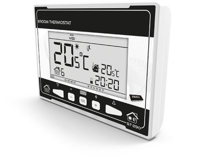Programovateľný drôtový termostat CS-290v3