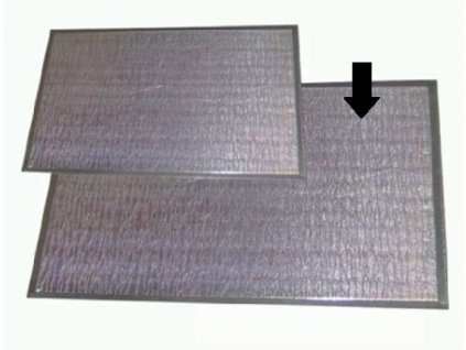 Žiaruvzdorná zástena REFLEX veľká so stojanom, 920x610x180 mm