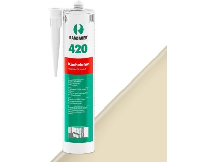 Kachliarsky špárovací akrylový tmel Ramsauer KACHELOFEN 420 (Farba: 2 florella) vysokoteplotný akryl - 310ml