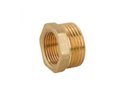 Mosaz - Redukce 1/2" x 1/8" (SVIS)