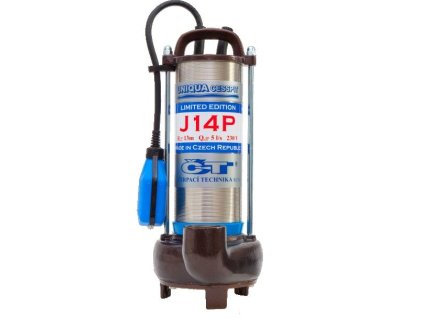 Ponorné zliatinové čerpadlo UNIQUA CESSPIT J14P H-13m Q-300L/min 230V