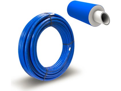 roura PeX/AL/PeX Sesta 32x3 v izolaci 6mm MODRÁ