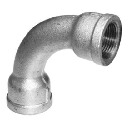 Oblúk 90° FF 1/2" pozink