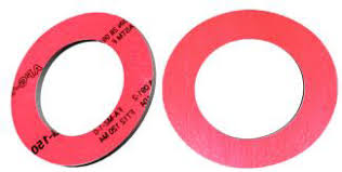 Sada tesnenia ružice rad. 5/4" 42x60x2mm klingerit - 4ks