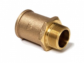 Nátrubok - Fixačný kus 3/4" M/F