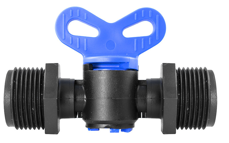 Ventil MINI s motylikom VZ 1/2" x 1/2 PN 4 bar, materiál ABS