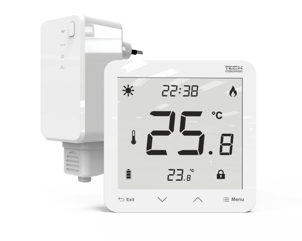 Termostat EU-297v2 (bezdrôtový)  + Garancia ceny: Niekto ponúka tento produkt lacnejšie? Máme pre Vás zľavu!
