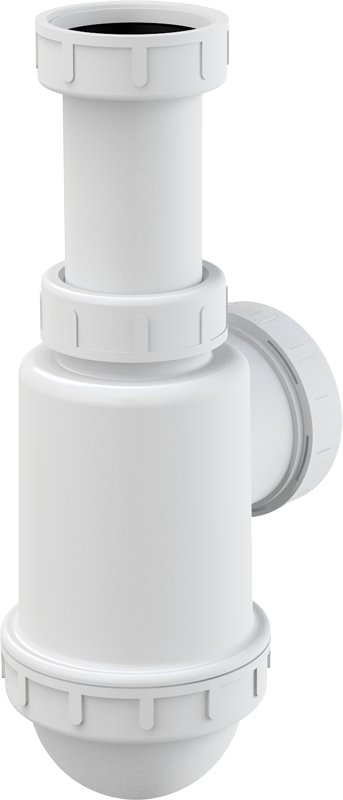 A443-DN50/40 Sifón drezový s prevlečenou maticou 6/4"