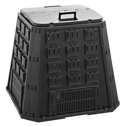 Kompostér 420L čierny