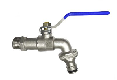 Guľový ventil 1/2" s adaptérom na rýchlospojku