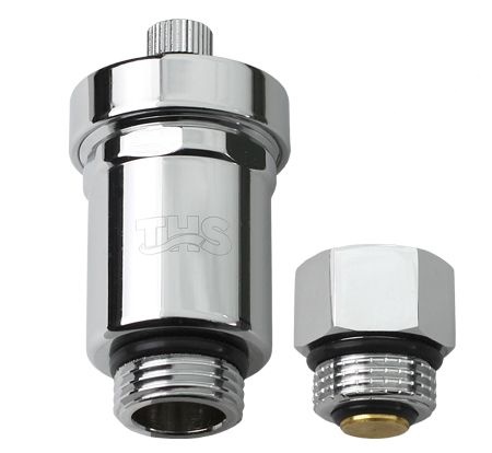 Automatický ovzdušňovací ventil chrómový 1/2"
