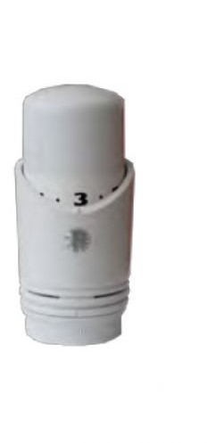 Termostatická hlavica biela CAYMAN M30x1,5