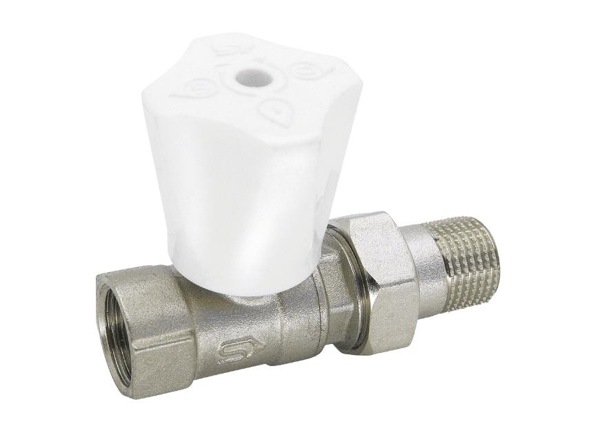 VE-4524 Radiátorový ventil trojpolohový DN15 - 1/2", guľový priamy
