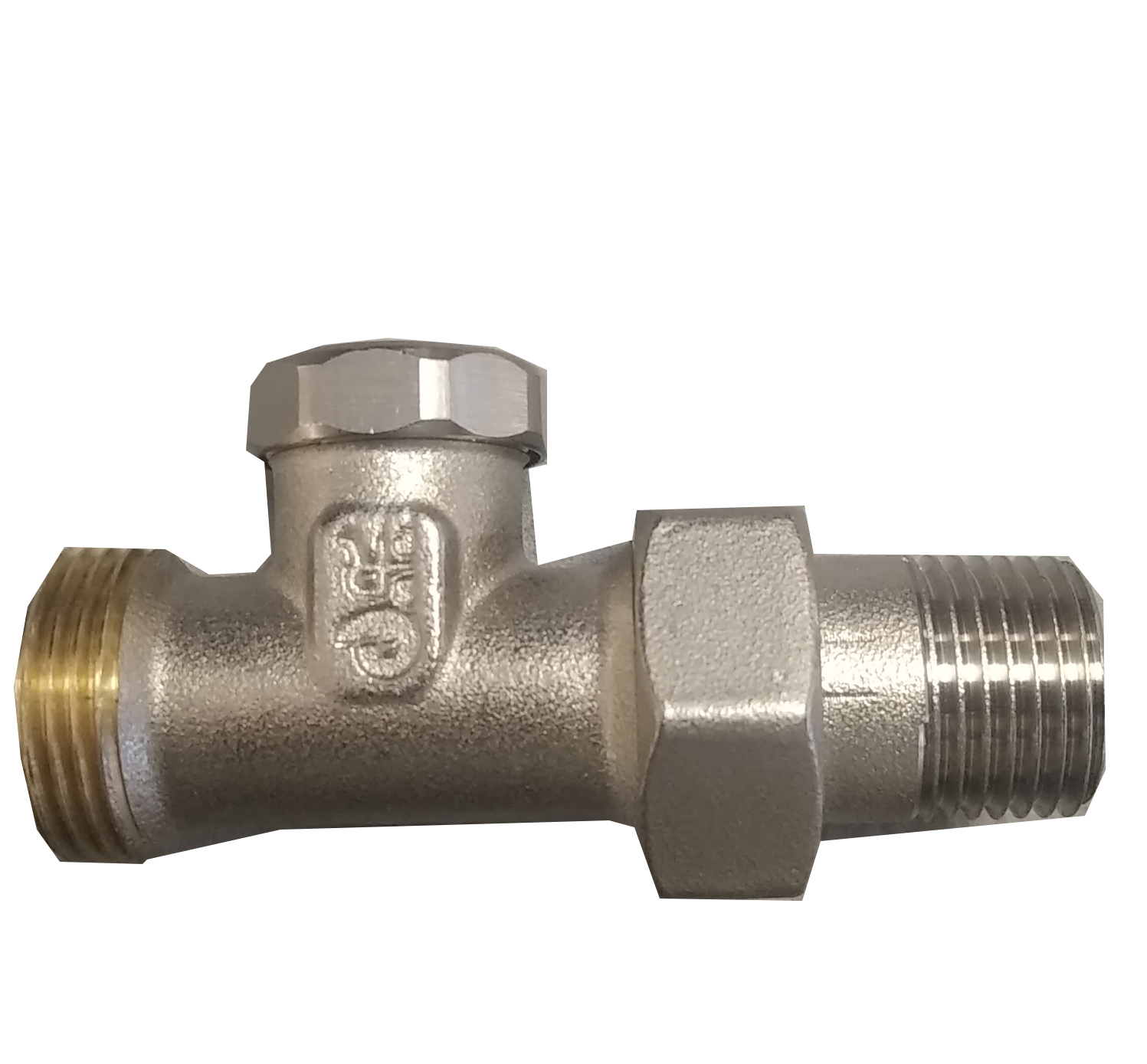 Uzatvárací ventil spiatočkový - priamy 1/2" Eurokonus 3/4"
