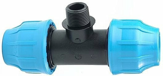 PE T-kus 25 x 1/2" vonkajší závit