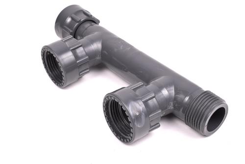 Rain PVC holendrový 2-T kus 1" M x F x F x F_PN12