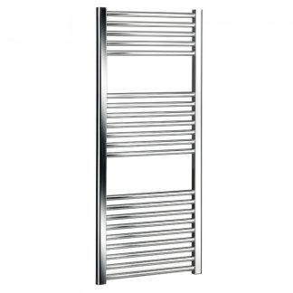 Rebríkový hliníkový radiátor K 400x900 chrómový rovný