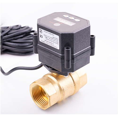 VENTIL s pohonom a časovačom DN15 1/2"+ 5m /9-24V