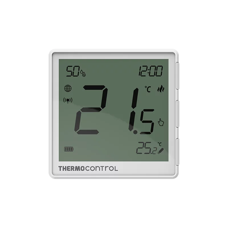 Inteligentný termostat ZigBee 230V biely bezdrôtový