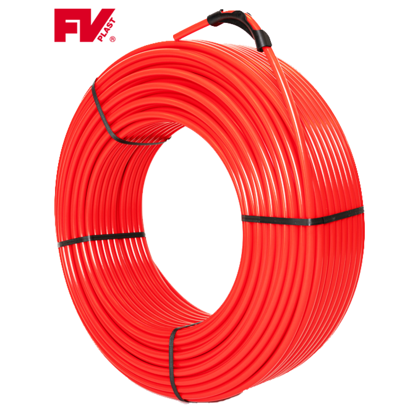 0,49 €/m bez DPH - Podlahová rúra FV THERM PE-RT 16 mm (5 vrstvové / EVOH) - rúrka / potrubie pre podlahové kúrenie (balík má 500 m)