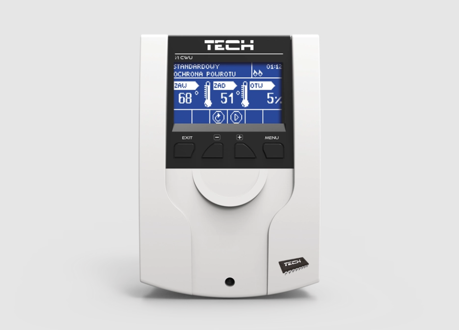 EU-i-1cwu - Regulátor pre vykurovacie systémy (obsluha 1 pohonu ventila + okruh TÚV)