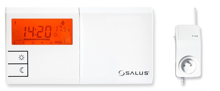 Týždenný programovateľný bezdrôtový termostat SALUS 091FLTX+