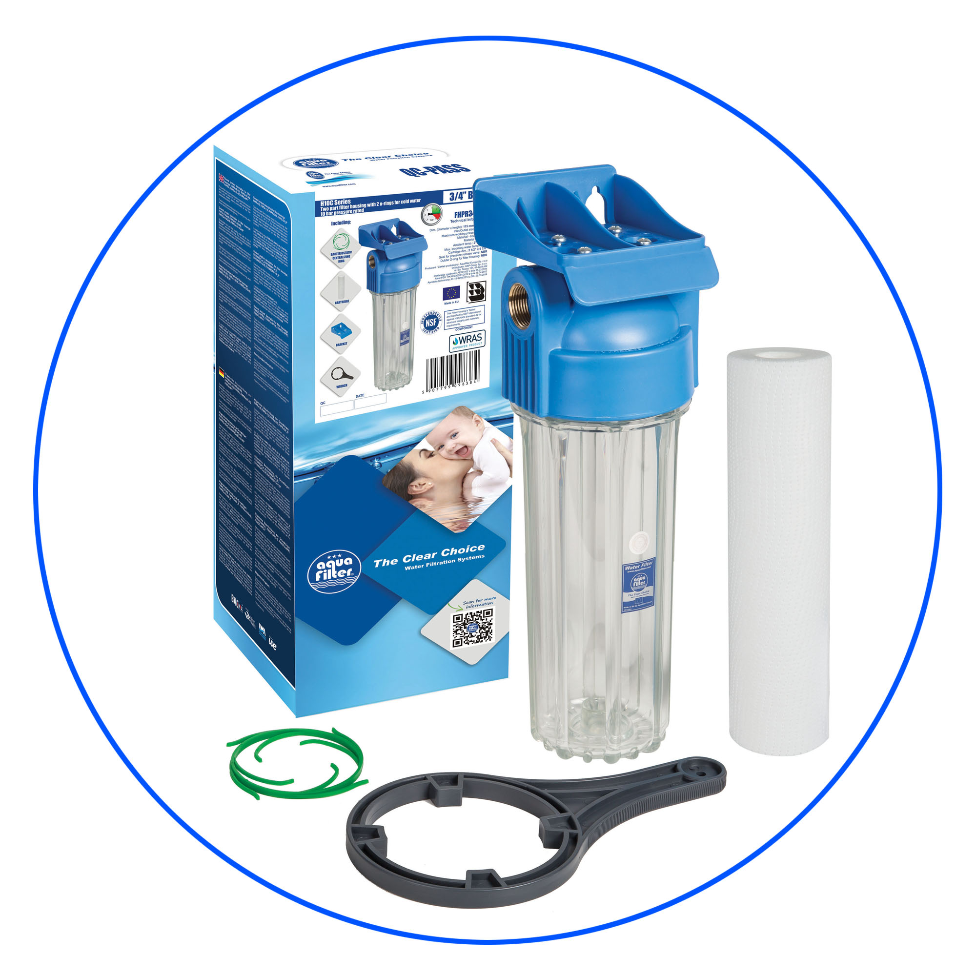 Potrubný filter na vodu FHPR 12 HP1 KOMPLET