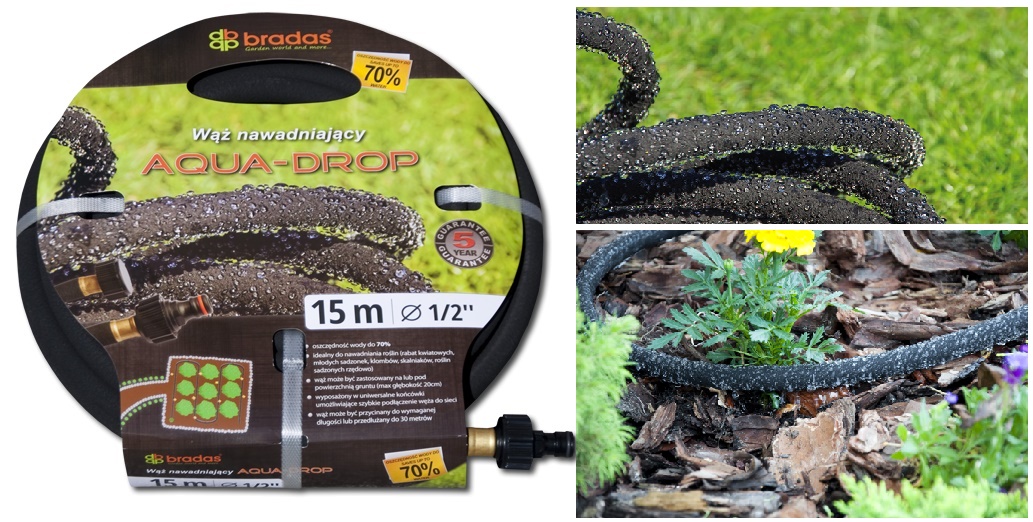 Záhradná hadica presakovacia 7,5m 1/2"