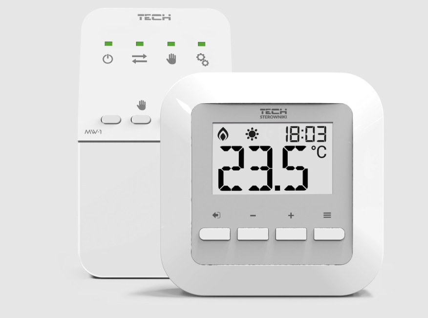 Termostat EU-295v2 (bezdrôtový, LED)