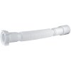PVC Rúra flexi 6/4" x DN 40/DN 50 dĺžka 410-800 mm s PVC maticou (sifón)