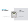 Prostorový senzor EU-R-9s Plus (drátový, 230V, LED, pro lištu EU-L-9r) nadomítkový  + Garancia ceny: Niekto ponúka tento produkt lacnejšie? Máme pre Vás zľavu!