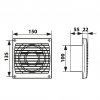 kupelnovy ventilator dalap 100 elke z s casovym dobehom 2931