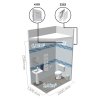 ventilator do kupelne s automatickou zaluziou a tahovym spinacom o 100 mm vykonnejsi motor 43